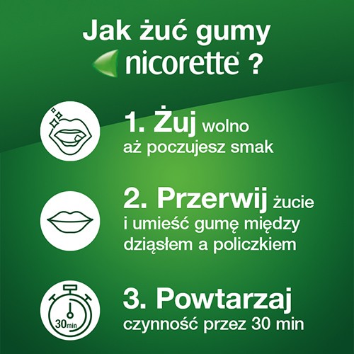 Miniaturka artykułu - #1 Nicorette Freshmint Gum 4mg, 105 szt.