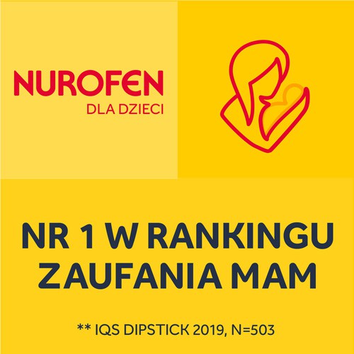 Zdjęcie produktu - 4 Nurofen dla dzieci 60mg czopki - 10 sztuk