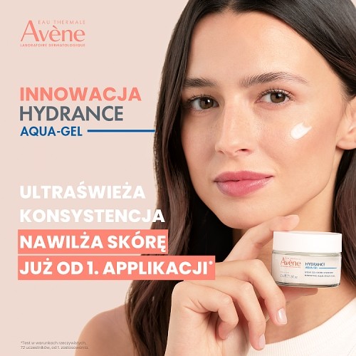 Miniaturka artykułu - #0 AVENE Hydrance Aqua Gel Nawilżający krem-żel do twarzy do sk&oacute;ry wrażliwej, 50 ml