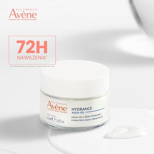 Zdjęcie produktu - 2 AVENE Hydrance Aqua Gel Nawilżający krem-żel do twarzy do sk&oacute;ry wrażliwej, 50 ml