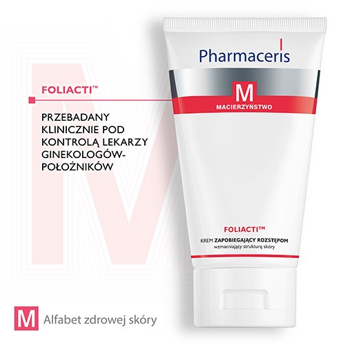 Zdjęcie produktu - 3 PHARMACERIS M Foliacti Krem zapobiegający rozstępom, 150 ml