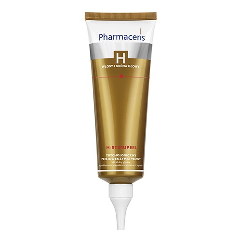 Miniaturka artykułu - #0 Pharmaceris H-Stimupeel Trychologiczny peeling enzymatyczny do sk&oacute;ry głowy z problemem wypadania włos&oacute;w i łupieżu, 125 ml