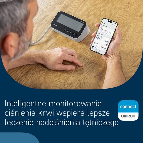Zdjęcie produktu - 4 Omron M4 Connect Afib Ciśnieniomierz naramienny