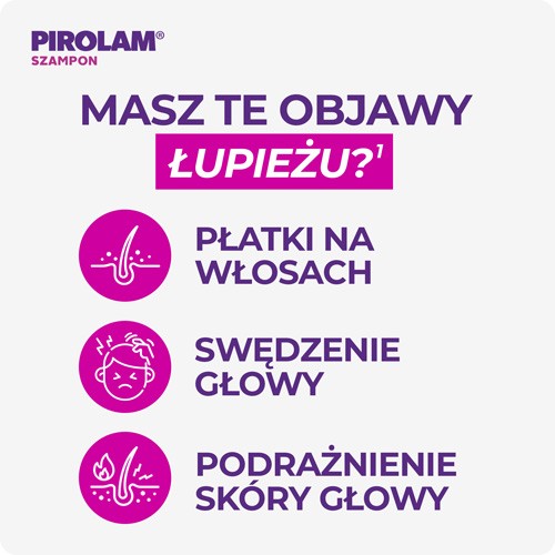 Miniaturka artykułu - #1 Pirolam Szampon przeciwłupieżowy, 2 x 150 ml