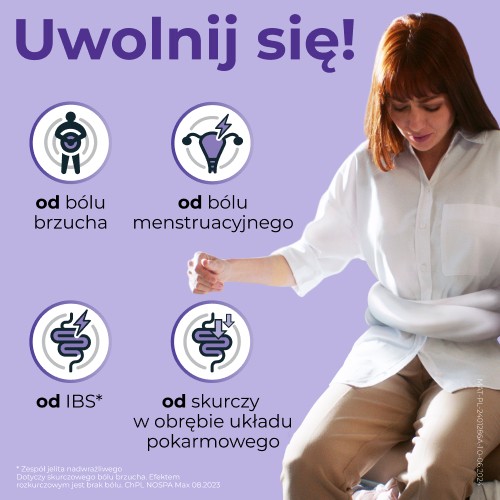 Miniaturka artykułu - #1 NO-SPA MAX 80 mg - 20 tabletek - lek na skurczowe b&oacute;le brzucha 