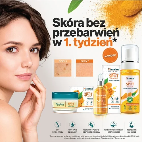 #0 – Himalaya Dark Spot Clearing Curcuma Pianka do mycia twarzy z kurkumą i lukrecją, 150 ml