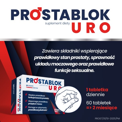 Zdjęcie produktu - 2 ProstaBlok Uro, 60 tabl.