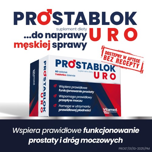 Zdjęcie produktu - 4 ProstaBlok Uro, 60 tabl.