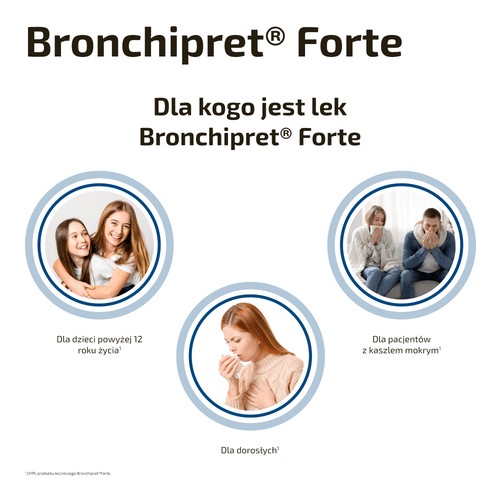 Zdjęcie produktu - 2 Bronchipret Forte syrop,  50 ml - lek wykrztuśny