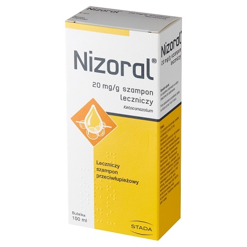 Miniaturka artykułu - #1 Nizoral 20mg/g szampon przeciwłupieżowy i przeciwgrzybiczy, 100 ml