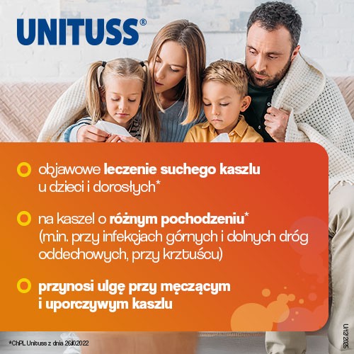 Zdjęcie produktu - 1 Unituss 60 mg/10 ml syrop, 120 ml