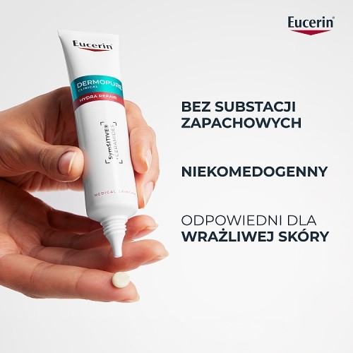 Zdjęcie produktu - 4 Eucerin DermoPure Clinical Hydra Repair Krem kojący, 40 ml