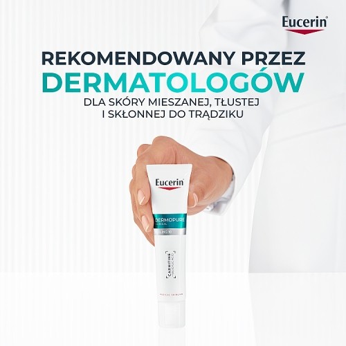 Zdjęcie produktu - 6 Eucerin DermoPure Clinical Kuracja złuszczająco-wygładzająca Kwasowy peeling na noc, 40 ml