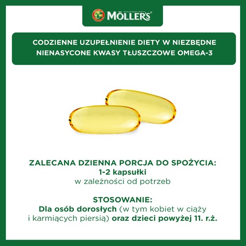 Zdjęcie produktu - 4 Mollers Omega-3 2000 mg, 60 kaps.