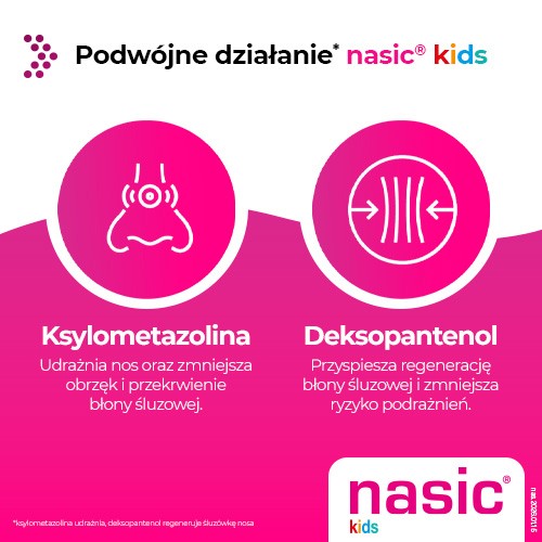Miniaturka artykułu - #1 Nasic kids aerozol do nosa dla dzieci, 10 ml