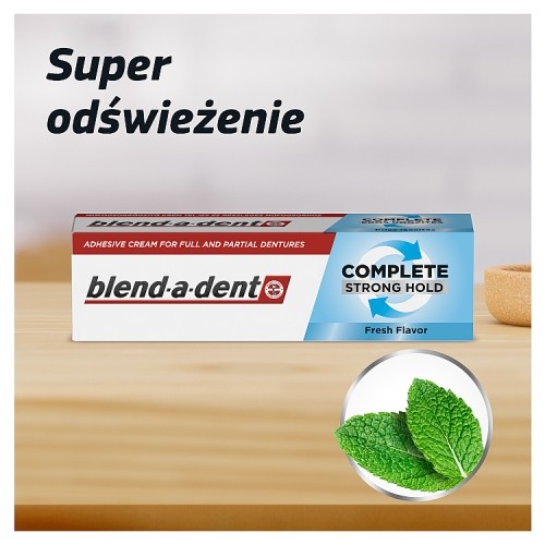 Zdjęcie produktu - 3 BLEND-A-DENT Complete Fresh Klej do protez, 70 g