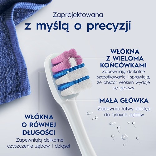 Miniaturka artykułu - #1 Oral-B Pro-Sensitive Clinical Szczoteczka do zęb&oacute;w miękka, 2 szt.