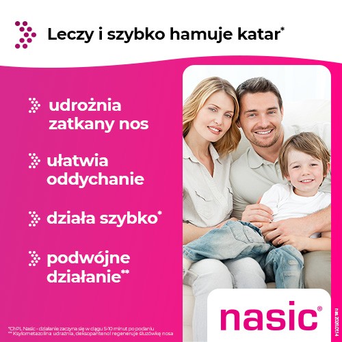 Zdjęcie produktu - 2 Nasic aerozol do nosa, 10 ml