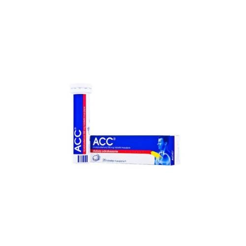 Zdjęcie produktu - 0 ACC 200 mg - 20 tabletek musujących