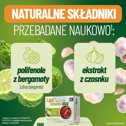 #3 – LipiForma Bergamia Max, 60 kaps.