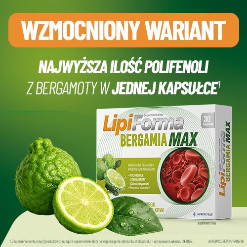 #2 – LipiForma Bergamia Max, 30 kaps.