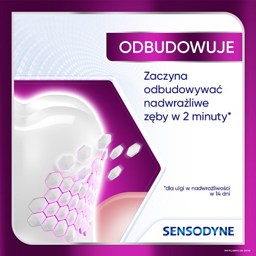 Zdjęcie produktu - 4 Sensodyne Clinical Repair Active White Pasta do zęb&oacute;w z aktywnym wybielaniem, 75 ml