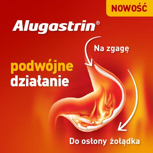 Zdjęcie produktu - 3 Alugastrin Zawiesina doustna, 375 ml - lek na zgagę