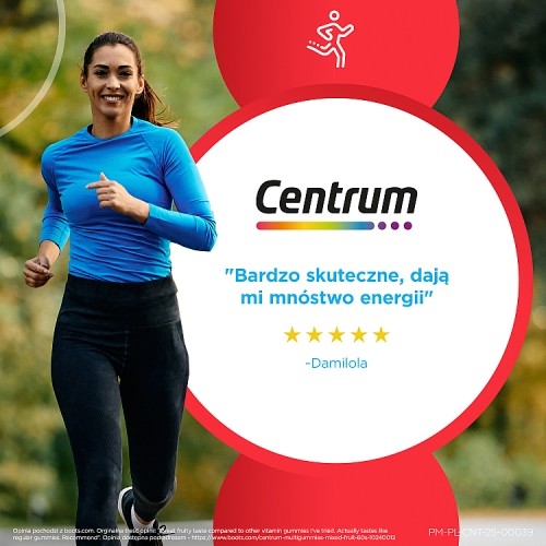 Zdjęcie produktu - 2 Centrum MultiGummies Adults Energy Release żelki dla dorosłych, 60 szt.
