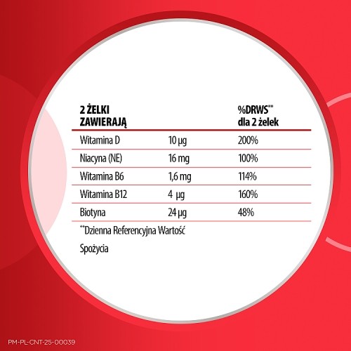 Zdjęcie produktu - 5 Centrum MultiGummies Adults Energy Release żelki dla dorosłych, 60 szt.