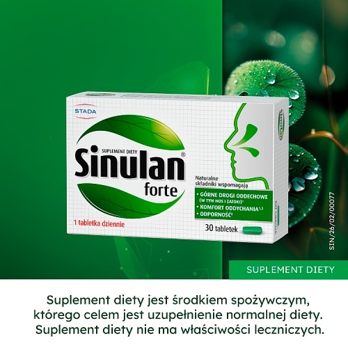 Zdjęcie produktu - 5 Sinulan Forte, 30 tabl.
