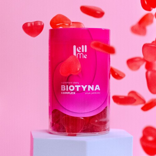 Miniaturka artykułu - #1 JellMe Biotyna Complex żelki, 250 g