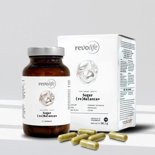 Zdjęcie produktu - 2 Revolife Sugar (re)Balance, 90 kapsułek