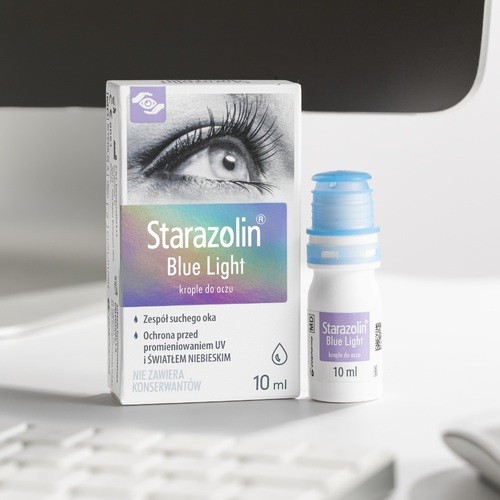 Miniaturka artykułu - #0 Starazolin Blue Light Krople do oczu, 10 ml