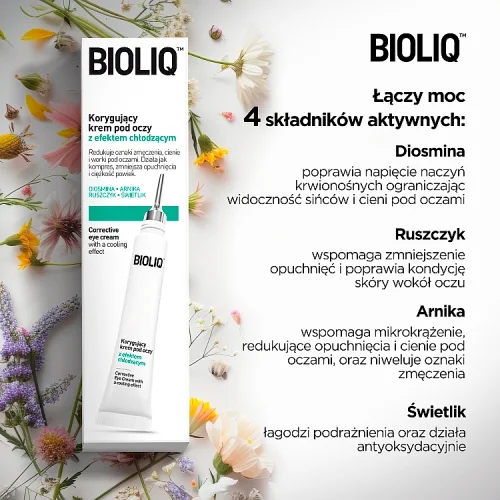 #3 – BIOLIQ PRO Korygujący krem pod oczy z efektem chłodzącym, 10 ml