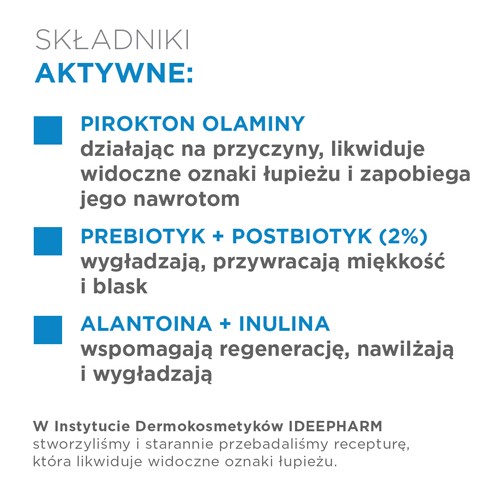 #2 – Idee Derm Szampon przeciwłupieżowy, 300 ml
