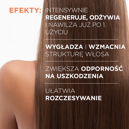 Miniaturka artykułu - #1 Idee Derm Maska odbudowująca do włos&oacute;w wysokoporowatych, 200 ml