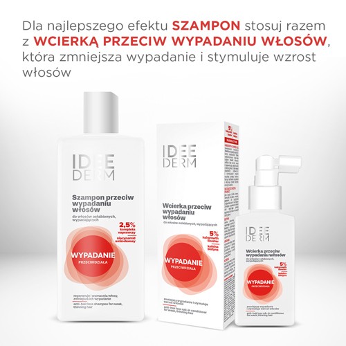 #3 – Idee Derm Szampon przeciw wypadaniu włos&oacute;w, 300 ml