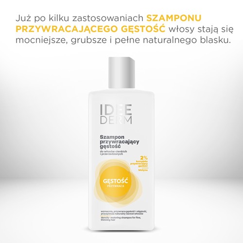 #3 – Idee Derm Szampon przywracający gęstość włos&oacute;w, 300 ml