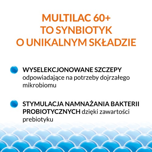 Miniaturka artykułu - #1 Multilac 60+, 50 kaps.