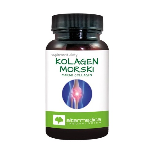 Miniaturka artykułu - #0 Alter Medica Kolagen Morski, 90 kaps.