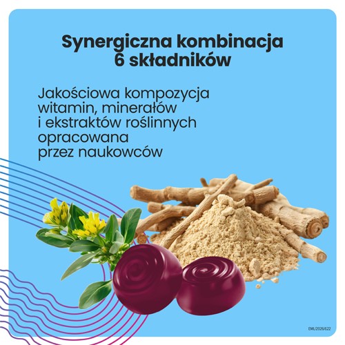 Zdjęcie produktu - 3 Vit Vibes Calm & Balance żelki smak malinowy, 60 szt.