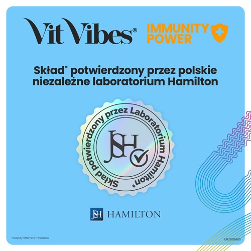 Zdjęcie produktu - 7 Vit Vibes Immunity Power żelki smak marakuja cytryna, 60 szt.