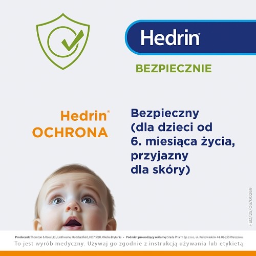 Zdjęcie produktu - 4 Hedrin Ochrona Odżywka w sprayu chroniąca przed wszawicą głowową, 100 ml