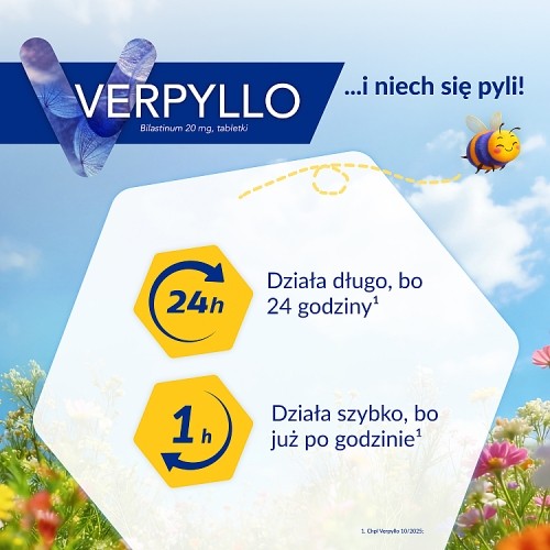 Miniaturka artykułu - #0 Verpyllo 20 mg, 10 tabletek
