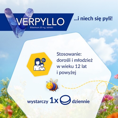 Zdjęcie produktu - 4 Verpyllo 20 mg, 10 tabletek