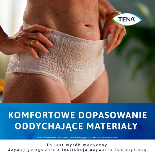 Zdjęcie produktu - 3 Tena Lady Pants Plus Creme Bielizna chłonna dla kobiet M, 9 szt.