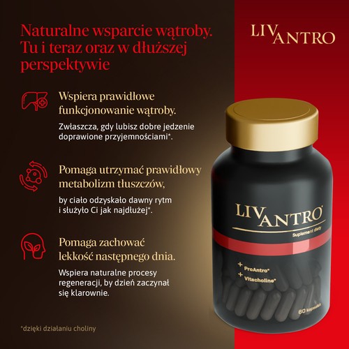 Miniaturka artykułu - #1 LivAntro, 60 kaps.