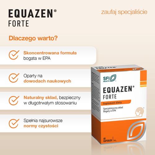 Zdjęcie produktu - 2 Equazen Forte, 60 kaps.