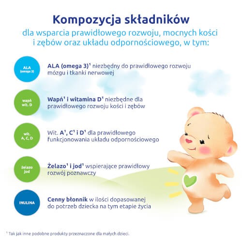 Miniaturka artykułu - #1 Bebiko Junior 5 NutriFlor Expert Odżywcza formuła na bazie mleka dla przedszkolaka, 550 g