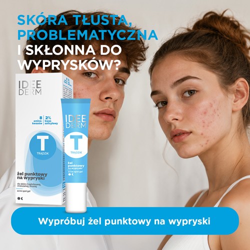 Miniaturka artykułu - #0 Idee Derm Żel punktowy na wypryski, 15 ml